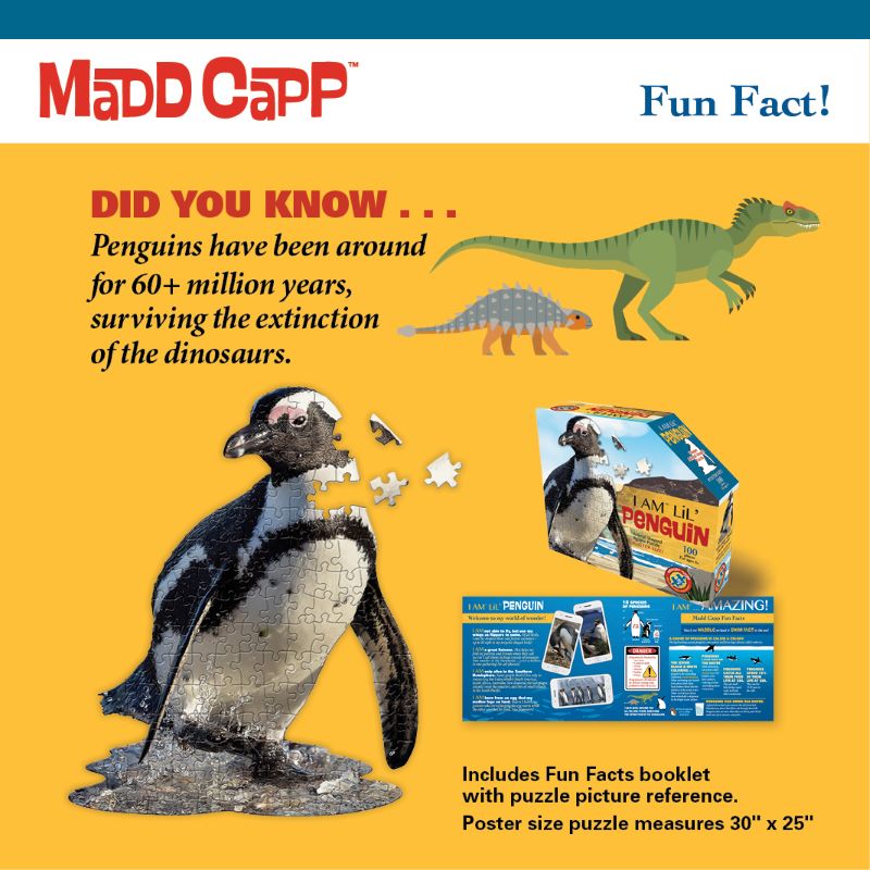 MaDD CaPP I AM LIL PENGUIN 100 pce Puzzle