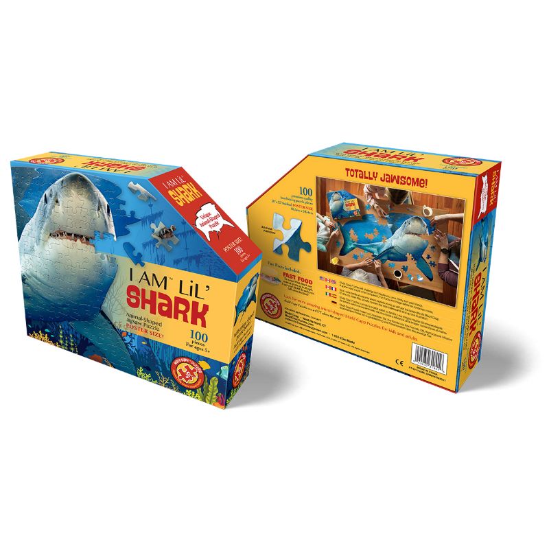 MaDD CaPP I AM LIL SHARK 100pce Puzzle & Poster