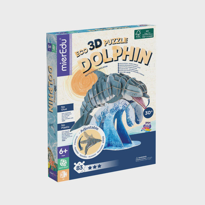Mieredu | ECO 3D Puzzle-Bottlenose Dolphin RRP $34.99