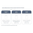 Merino Kids | Go Go Sleeping Bag - Duvet Weight - Dark Slate Stripe