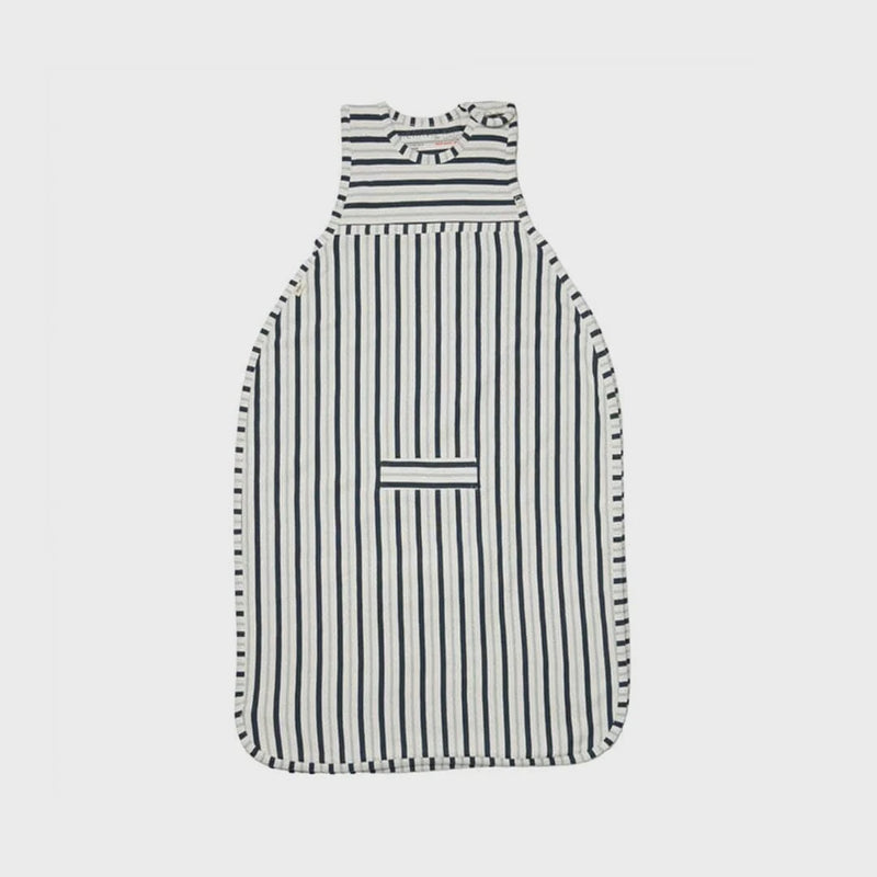 Merino Kids | Go Go Sleeping Bag - Duvet Weight - Dark Slate Stripe