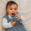 Merino Kids Standard Weight Go Go Bag Navy Stripe 2-4 yrs