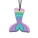 Mermaid Tail Pendant - Pastel Sensory Chew