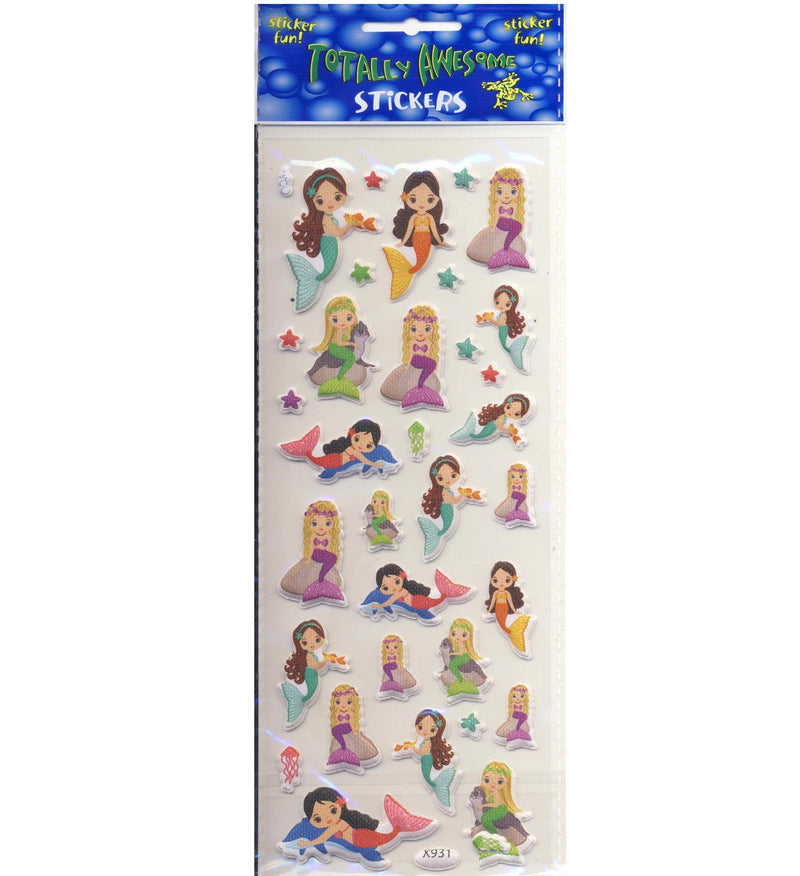 3D Stickers - Mermaids