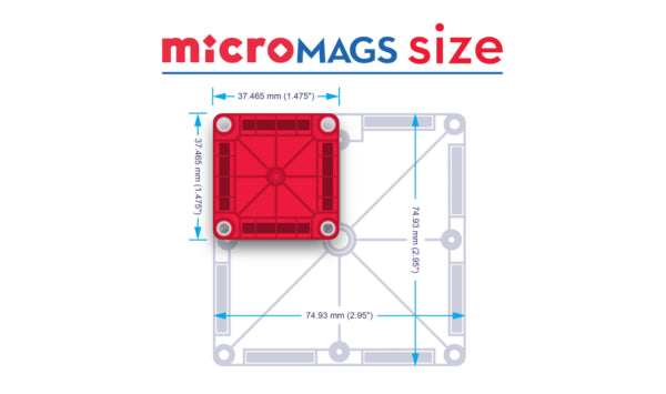 Magna-Tiles | Combo 46-Piece Set