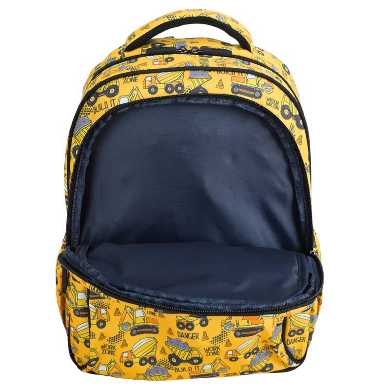 ALiMASY | Construction Midsize Kids Backpack