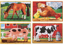 Melissa & Doug Farm Animals Jigsaw Puzzle (12pc)