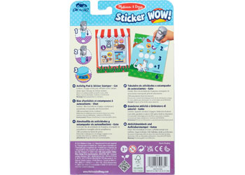 Melissa & Doug - Sticker WOW! Activity Pad Set - Cat