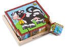 Melissa & Doug | Cube Puzzle - Farm  16PCS