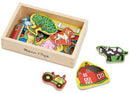 Melissa & Doug | Farm Magnets - 20pc