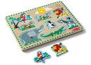 Melissa & Doug Sound Puzzle - Zoo Animals 8pc RRP $44.99