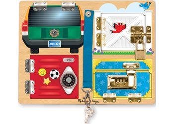 Melissa & Doug |  Lock & Latch Board