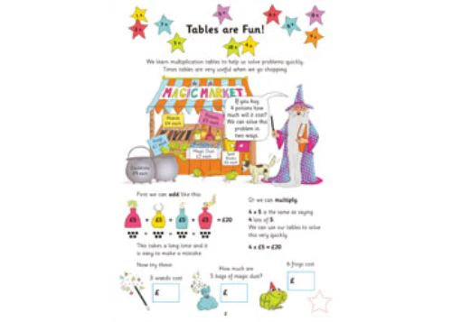 Galt - Times Tables Sticker Reward Book