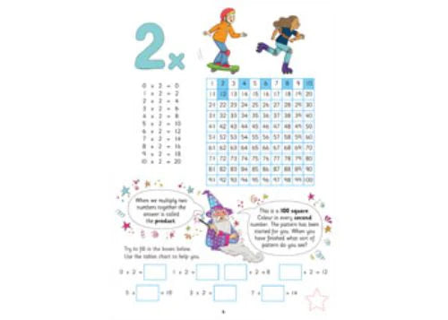 Galt - Times Tables Sticker Reward Book