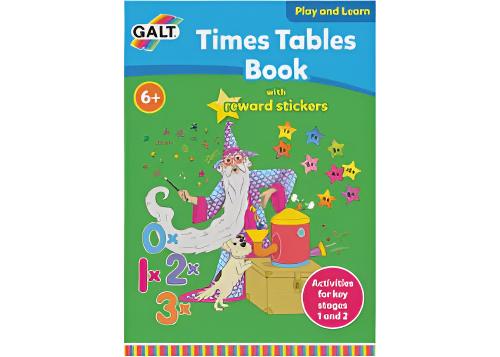 Galt - Times Tables Sticker Reward Book