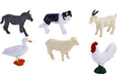 Mojo - Farm Figure set 6pc 2-Asst