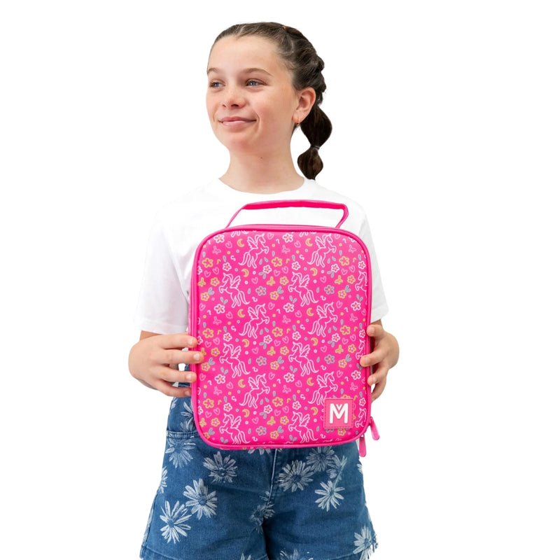 Montiico | Insulated Lunch Bag + Ice Pack - Unicorn Magic