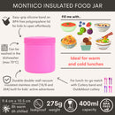 Montiico | Insulated Food Jar - Assorted