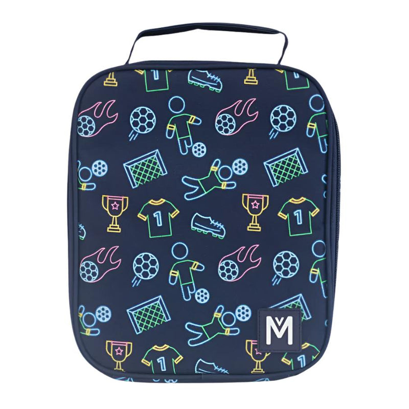 MontiiCo Large Insulated Lunch Bag - Goal Keeper