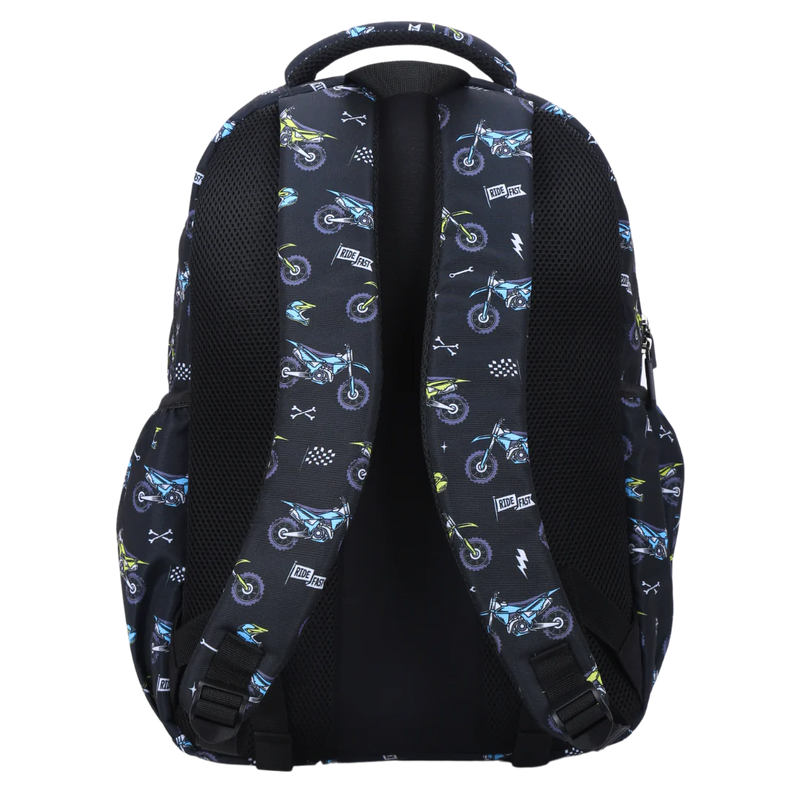 ALiMASY | Motorcross Large School Backpack