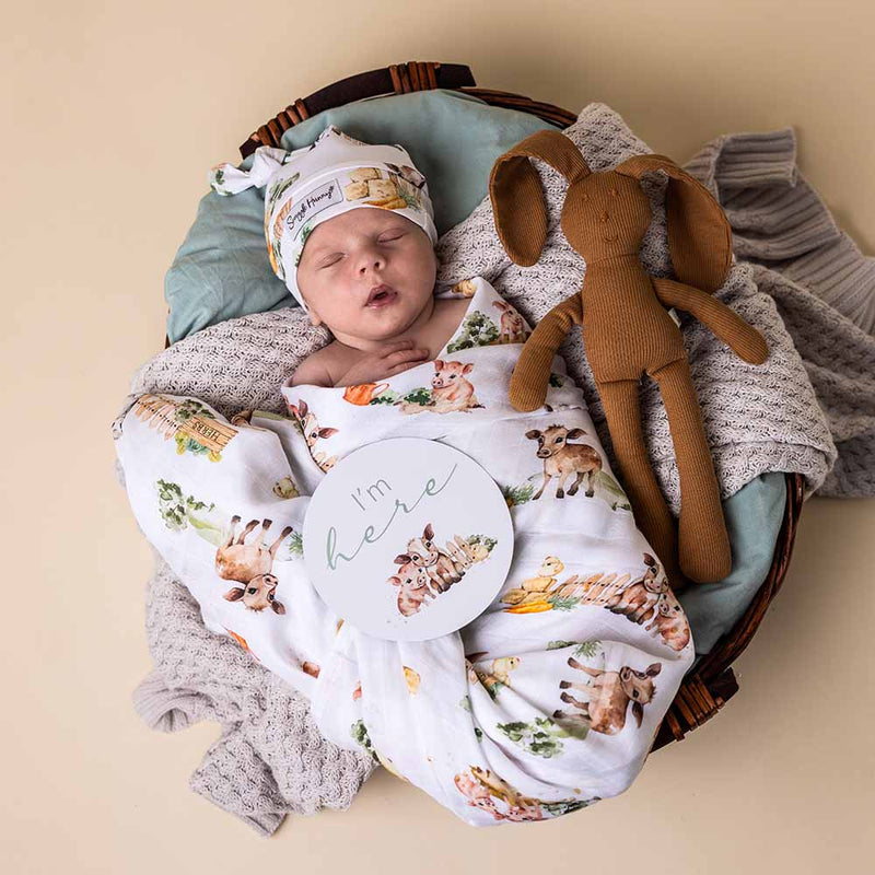 Snuggle Hunny | Farm Organic Muslin Wrap