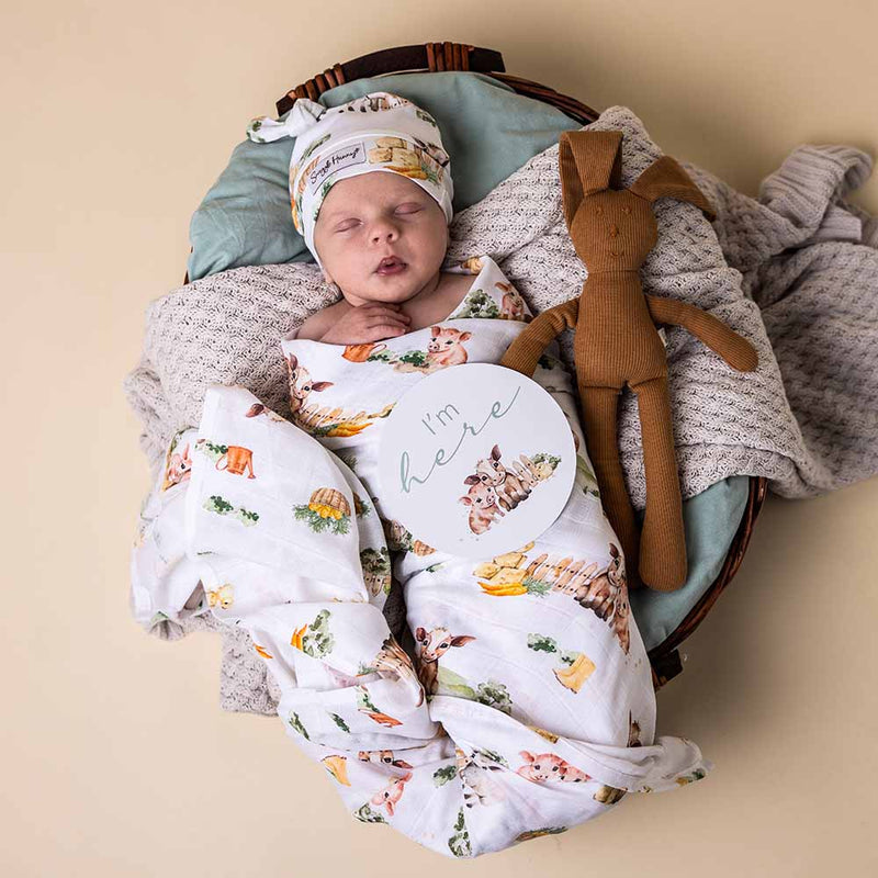 Snuggle Hunny | Farm Organic Muslin Wrap