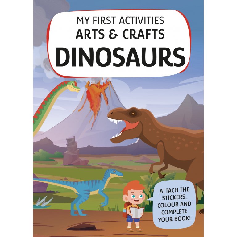 Sassi My First Activities Arts & Crafts - Dinosaurs