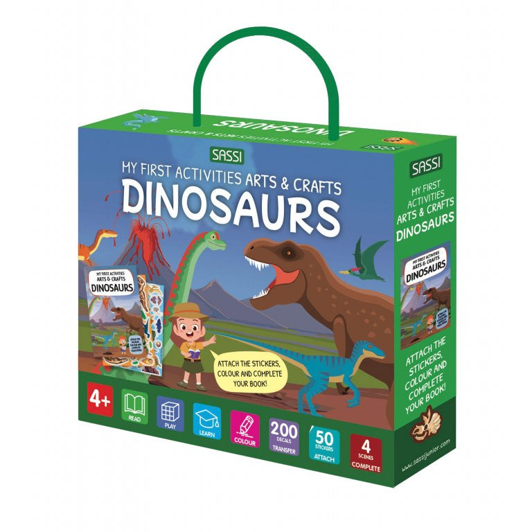 Sassi My First Activities Arts & Crafts - Dinosaurs