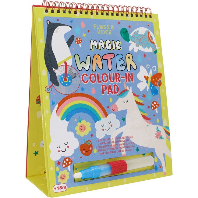 Floss & Rock | Magic Colour-In Pad- Rainbow Fairy