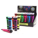 Neon face paint/glow in The dark