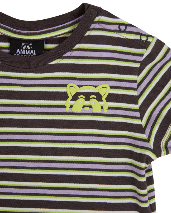 Animal Crackers | Neon Tee Stripe