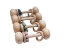 Classical Child | Wooden Beech Rattle - Asstd Colours