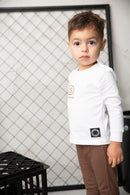 Cracked Soda Charlie Detail Tee & Legging Set Coco 000-2