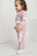 Cracked Soda | Nova Fleece Crew & Pant Set - Blush