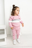 Cracked Soda | Nova Fleece Crew & Pant Set - Blush