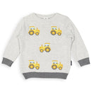Korango | Tractor Jumper - Grey Marle