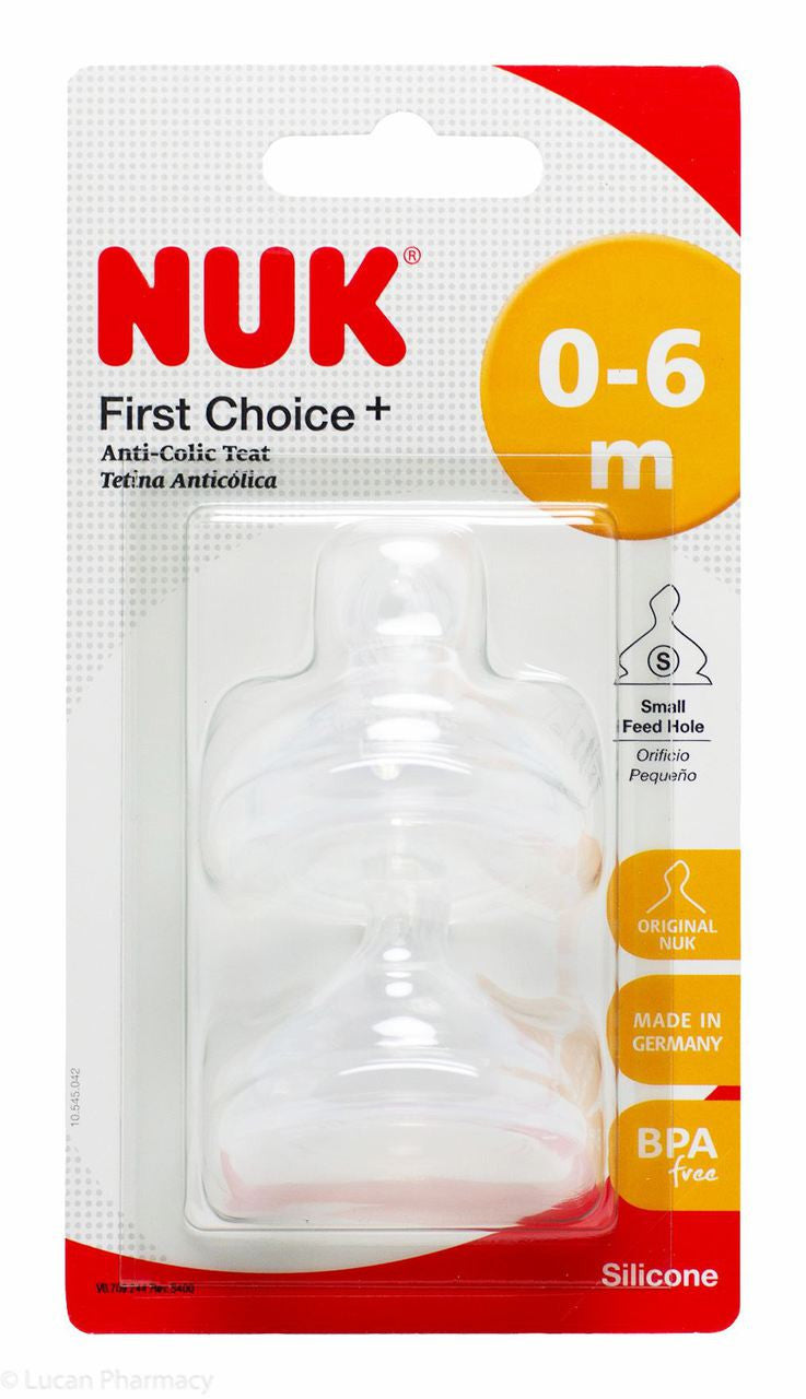 Nuk | First Choice Silicone Teat | 0-6 months M