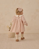 Quincy Mae | Callie Dress - Pink Plaid