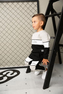 Cracked Soda | Baby Boys Havan Crew Tracksuit - Oat