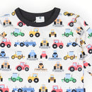 Korango | Farm Trucks Long Sleeve Top -  Beige