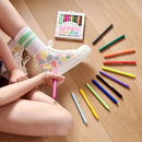 Ooly Fabric Doodlers Markers - Set of 12
