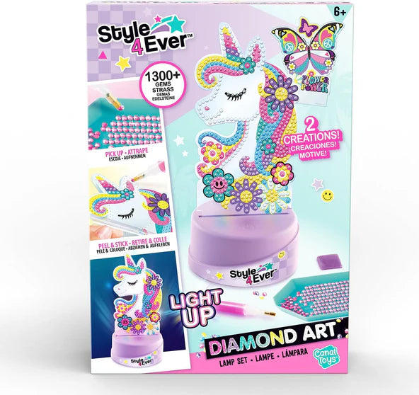 Style 4 Ever | Diamond Art Lamp Set