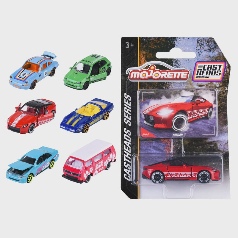 Majorette | Cast Head Road Racer Series - Asstd