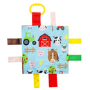 Farm Animals Crinkle Sensory Toy 20x20cm