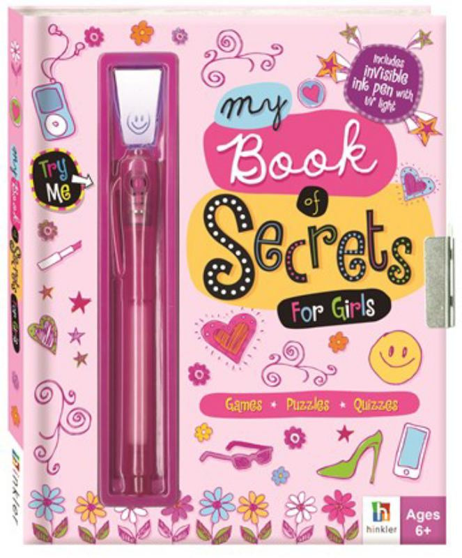 Hinkler | My Book of Secrets for Girls RRP $14.99
