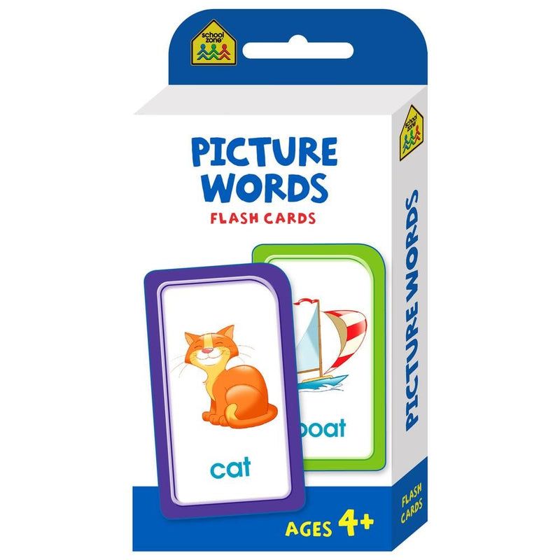 School Zone Picture Words Flash Cards