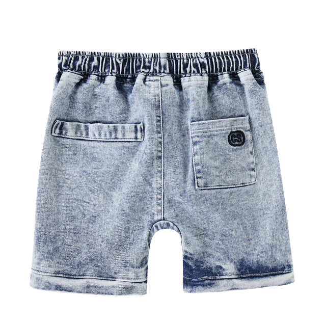 Cracked Soda | Parker CS Denim Pocket Shorts - Blue Baby 00-2