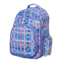 Spencil Big Kids Backpack – Pastel Plaid | School Bag