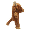 Eco Walking Puppet - Cow Highland