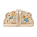 Peter Rabbit Wooden Bookends